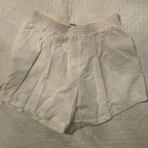 danskin white athletic shorts